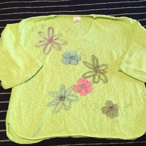 Kunky’s hand painted sweater